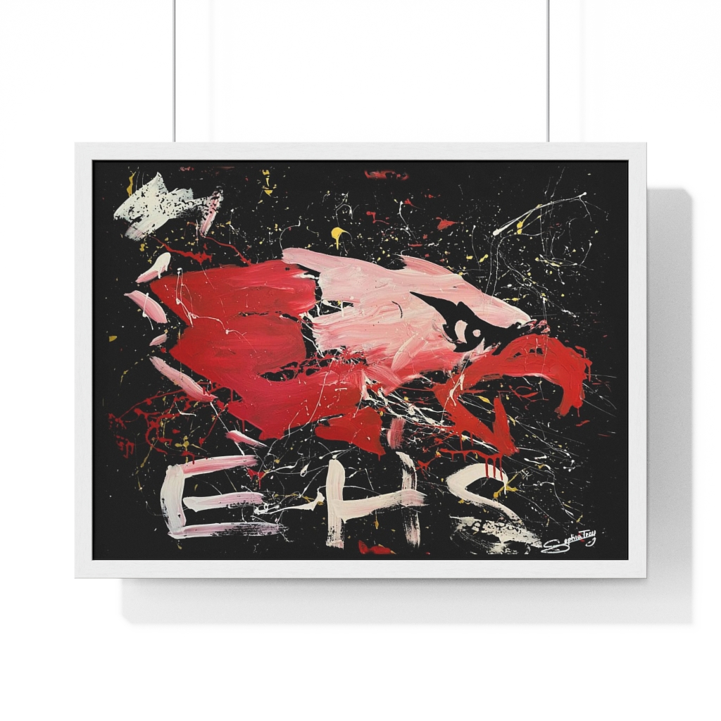 Premium Horizontal Poster (Framed) - Image 4